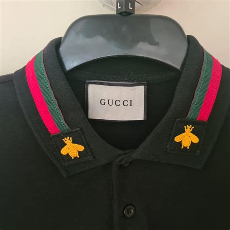 polo gucci homme abeille|gucci polo shirts for men.